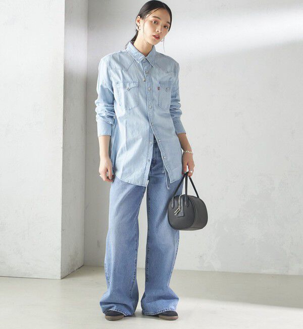 SHIPS for women「Levi&rsquo;s:XL STRAIGHT 2」|デニム|