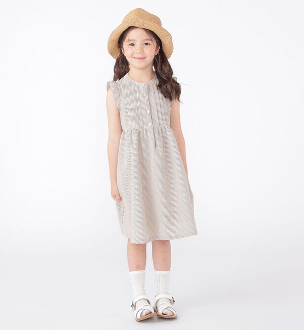 SHIPS KIDS「SHIPS KIDS:100～130cm /〈UVカット/吸水速乾〉ドライタッチ ワンピース」|ワンピース|