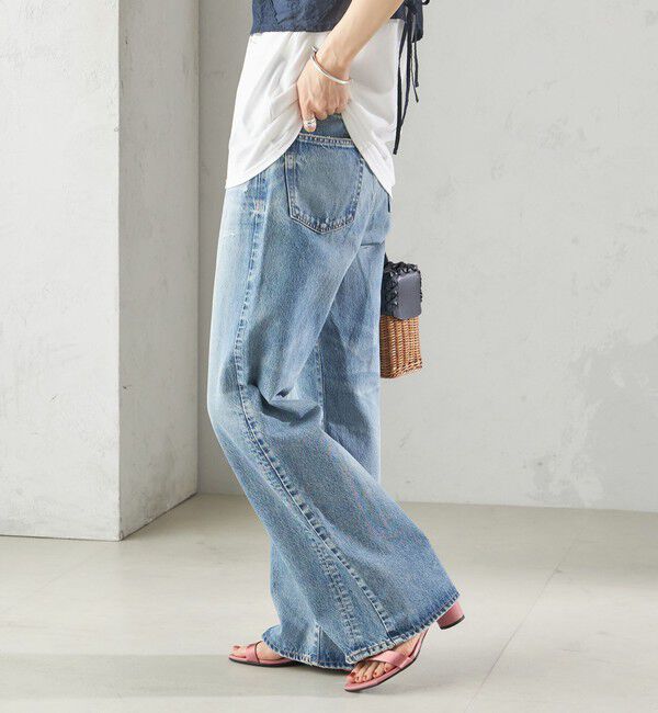 SHIPS for women「【SHIPS別注】upper hights:50th ANNIV FLARE  DENIM」|デニム|