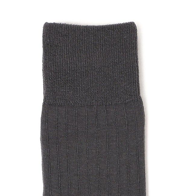 SHIPS any「VIBSOX: ドレス リブ パイル ソックス」|ソックス|