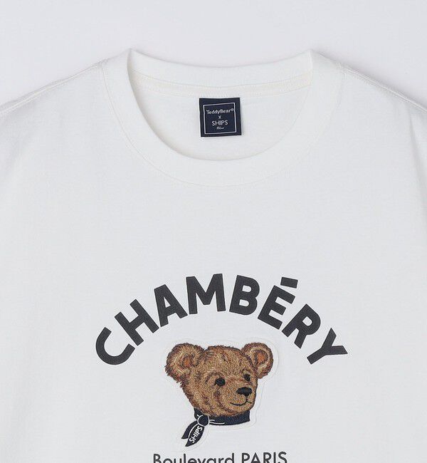 SHIPS Colors 「SHIPS Colors: TeddyBear(R) プリント & ステッチ Tシャツ◇」|Tシャツ・カットソー|