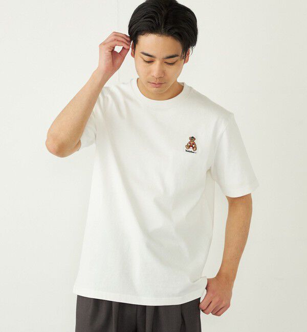 SHIPS Colors 「SHIPS Colors: TeddyBear(R) プリント & ステッチ Tシャツ◇」|Tシャツ・カットソー|