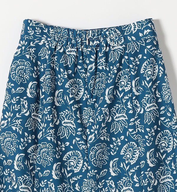 quaranciel「quaranciel:〈洗濯機可能〉フラワー プリント マーメイド ロング スカート」|スカート|