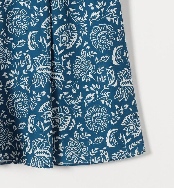 quaranciel「quaranciel:〈洗濯機可能〉フラワー プリント マーメイド ロング スカート」|スカート|