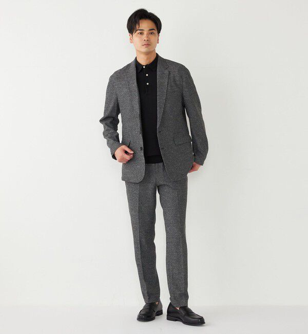 SHIPS Colors 「SHIPS Colors:〈洗濯機可能〉ジャージー イージー スラックス(セットアップ対応可能)」|スラックス|