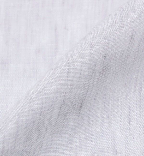 SHIPS「MUNGAI: エンブロイダリー リネン スクエア チーフ」|ハンカチ|