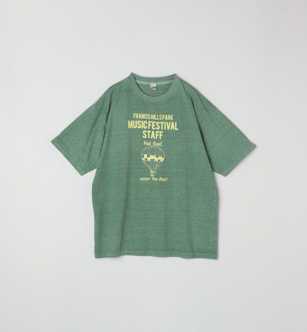 SHIPS any「SCREEN STARS: ガーメントダイ フェード カラー レトロ グラフィック Tシャツ◇」|Tシャツ・カットソー|