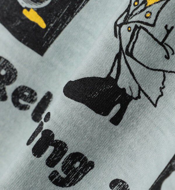 SHIPS any「SCREEN STARS: ガーメントダイ フェード カラー レトロ グラフィック Tシャツ◇」|Tシャツ・カットソー|