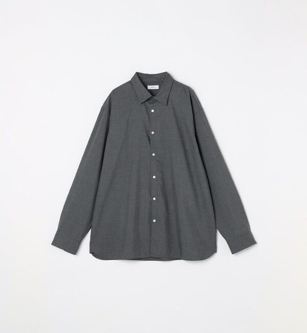 SHIPS any「SHIPS any: LIM BLESS ソリッド/ストライプ レギュラーカラー シャツ(セットアップ対応)◇」|シャツ・ブラウス|