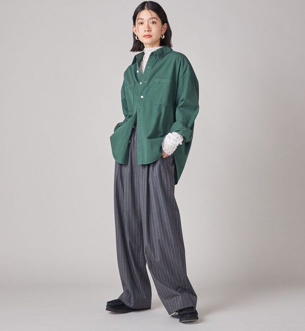 SHIPS for women「SHIPS NINE CASE:〈洗濯機可能〉ダイド シャツ」|シャツ・ブラウス|