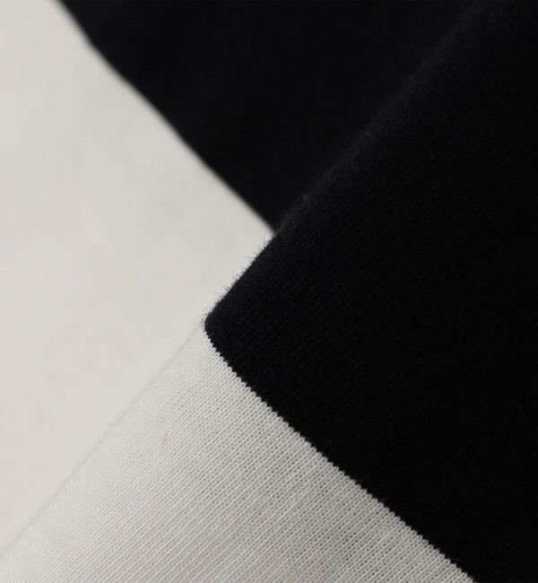 SHIPS any「SHIPS any: ワイド カラー ボーダー スピンドル Tシャツ (ロンT)◇」|Tシャツ・カットソー|