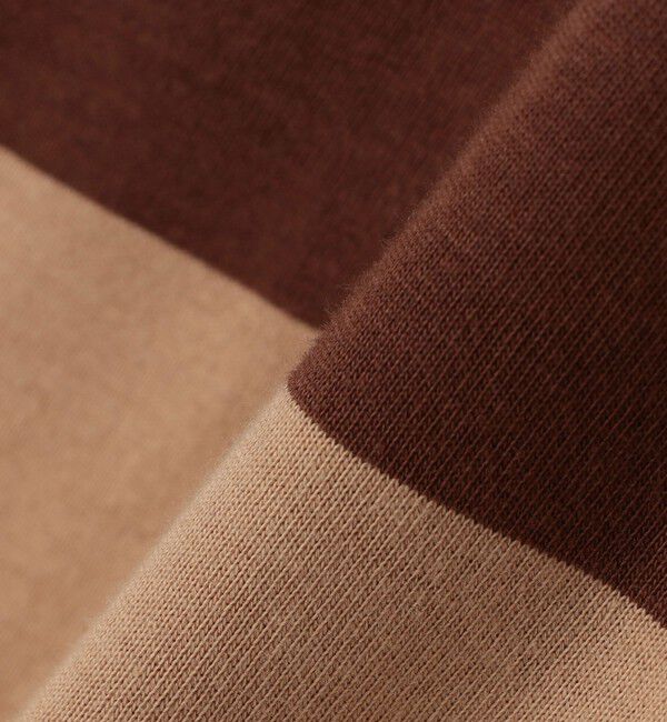 SHIPS any「SHIPS any: ワイド カラー ボーダー スピンドル Tシャツ (ロンT)◇」|Tシャツ・カットソー|