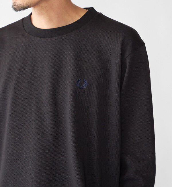 SHIPS「【SHIPS別注】FRED PERRY: ピケ ロングスリーブ T シャツ」|Tシャツ・カットソー|