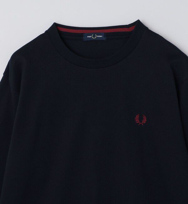 SHIPS「【SHIPS別注】FRED PERRY: ピケ ロングスリーブ T シャツ」|Tシャツ・カットソー|