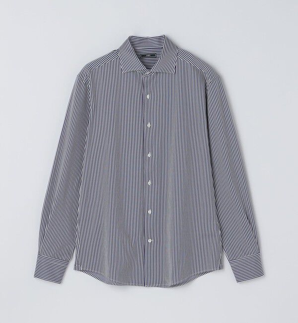 SHIPS「SHIPS: ジャージー ロンドンストライプ ワンピースカラー シャツ」|Tシャツ・カットソー|