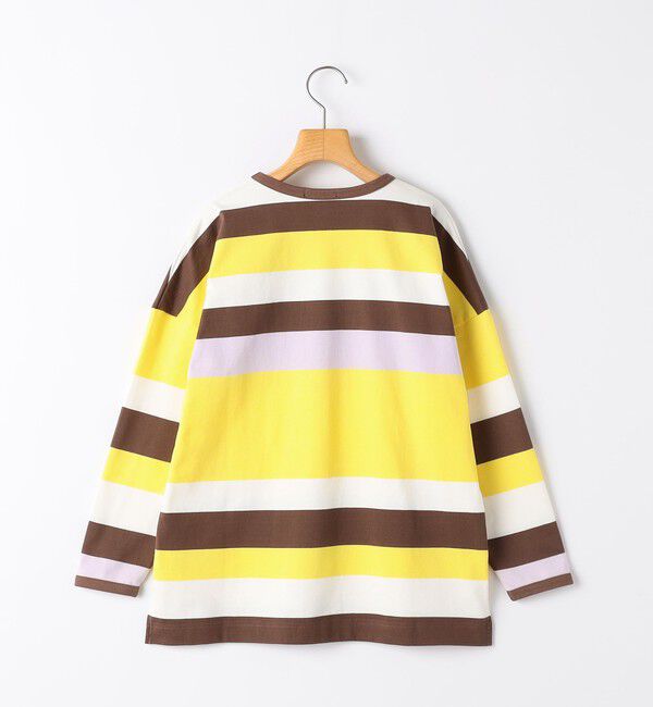SHIPS KIDS「SHIPS KIDS:130～170cm/ マルチ ボーダー ロングスリーブ Tシャツ」|Tシャツ・カットソー|