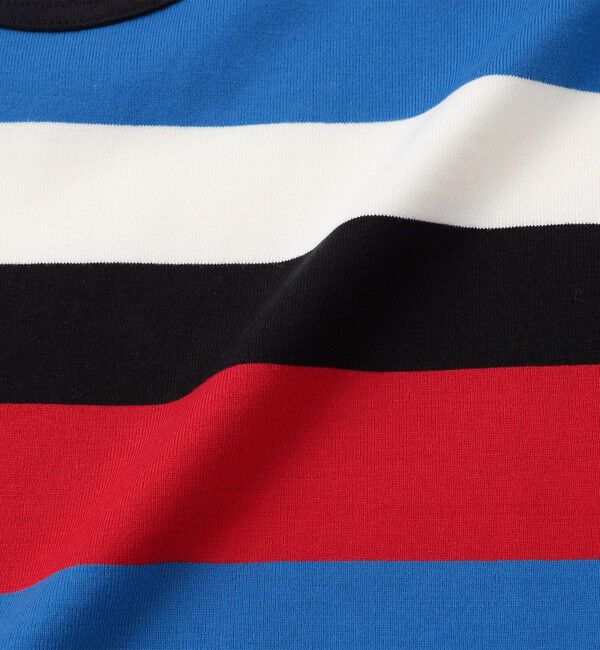 SHIPS KIDS「SHIPS KIDS:130～170cm/ マルチ ボーダー ロングスリーブ Tシャツ」|Tシャツ・カットソー|