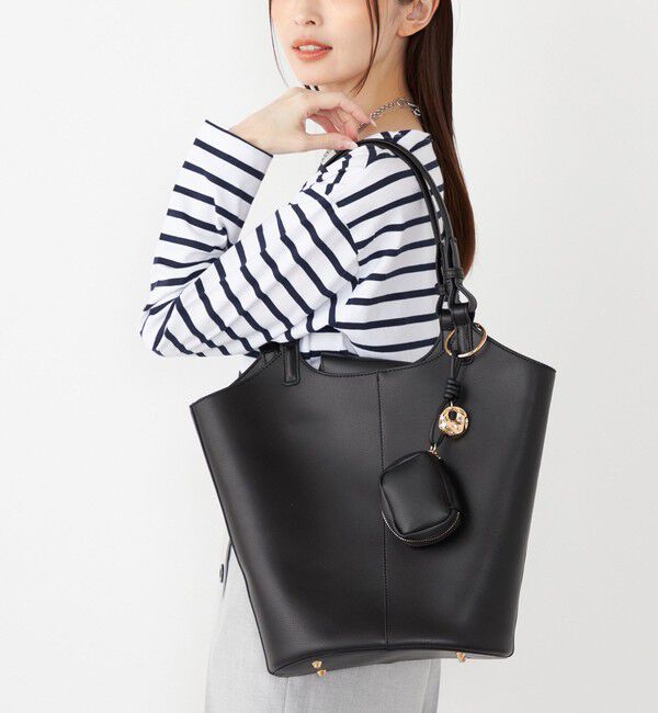 SHIPS Colors 「SHIPS Colors:バケット トート バッグ」|トートバッグ|ブラック