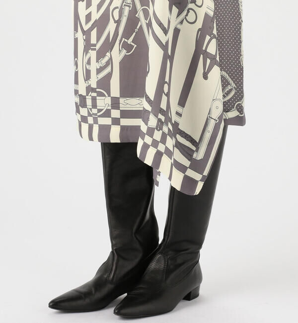 TOMORROWLAND BUYING WEAR「TOMORROWLAND スカーフプリントスカート」|フレア|