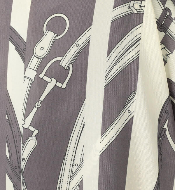 TOMORROWLAND BUYING WEAR「TOMORROWLAND スカーフプリントスカート」|フレア|