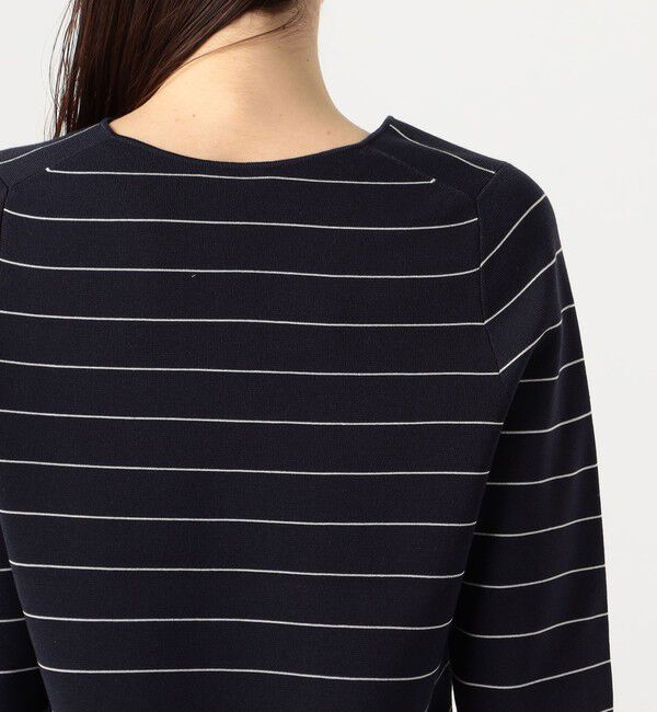 DES PRES「コットンアセテートミラノリブ Vネックプルオーバー」|ニット・セーター|