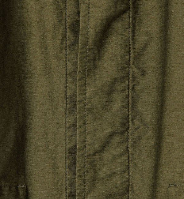 MACPHEE「スラブバックサテン ミリタリージャケット」|ミリタリージャケット|