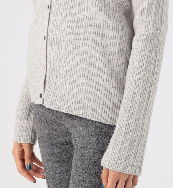 GALERIE VIE「カシミヤランダムリブ Vネックカーディガン」|カーディガン|