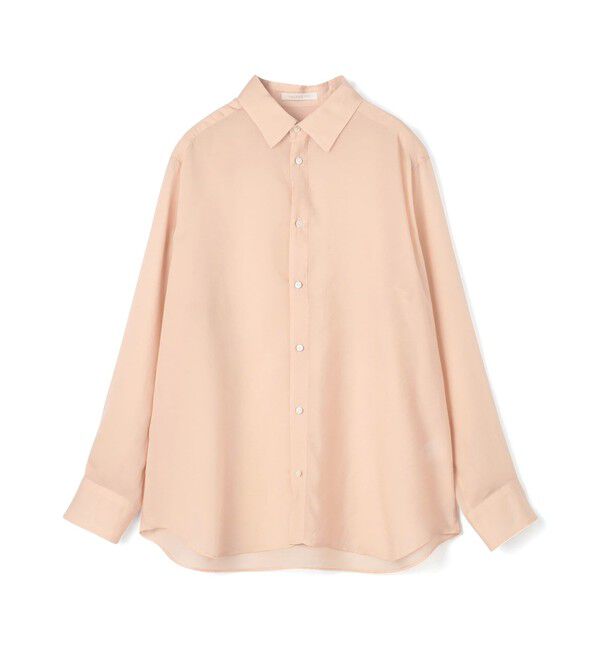 GALERIE VIE「セルロースシルクブロード リラックスシャツ」|シャツ・ブラウス|31 ライトピンク