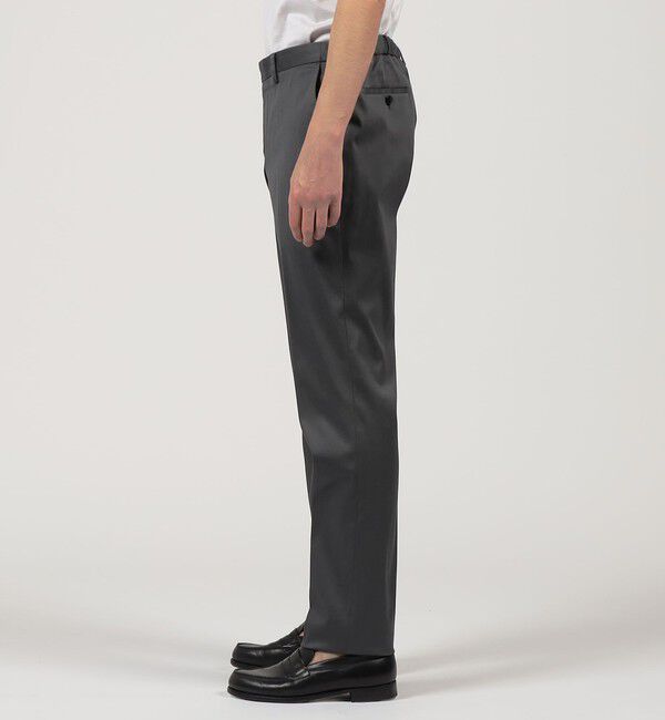 TOMORROWLAND MENS「アイスコットンピケ イージースラックス」|チノ|