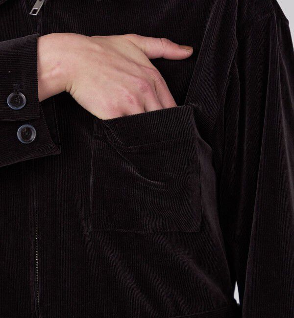 MACPHEE「ストレッチコーデュロイ ジャンプスーツ」|オールインワン|