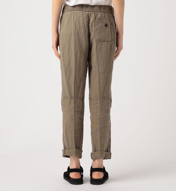 JAMES PERSE「リネンソフドレープ ドローストリングパンツ WKOH1730」|その他|