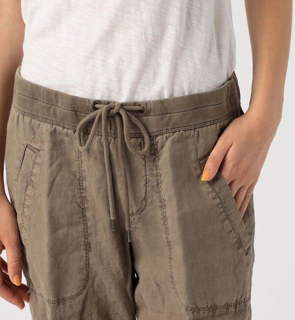 JAMES PERSE「リネンソフドレープ ドローストリングパンツ WKOH1730」|その他|