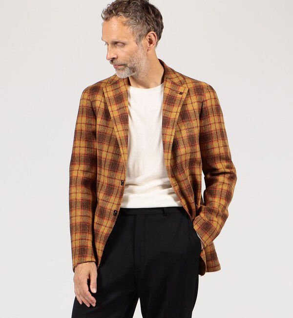 TOMORROWLAND BUYING WEAR「TAGLIATORE G-DAKAR シングルブレステッド2Bジャケット」|テーラードジャケット|