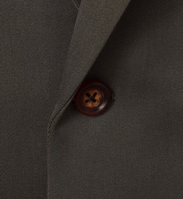 TOMORROWLAND MENS「ウールコットン シングルブレステッド2Bジャケット」|テーラードジャケット|