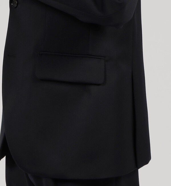 TOMORROWLAND MENS「ウールコットン シングルブレステッド2Bジャケット」|テーラードジャケット|