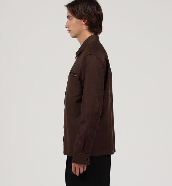 TOMORROWLAND BUYING WEAR「【別注】CARUSO ウール リネン ジップブルゾン」|ブルゾン・スタジャン|