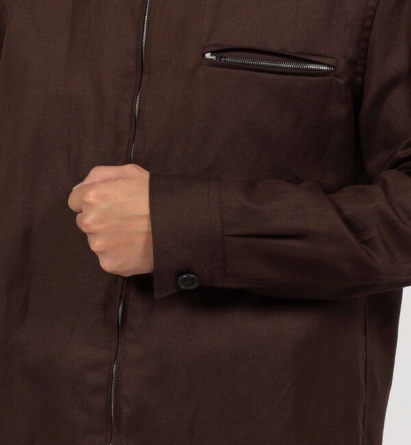 TOMORROWLAND BUYING WEAR「【別注】CARUSO ウール リネン ジップブルゾン」|ブルゾン・スタジャン|