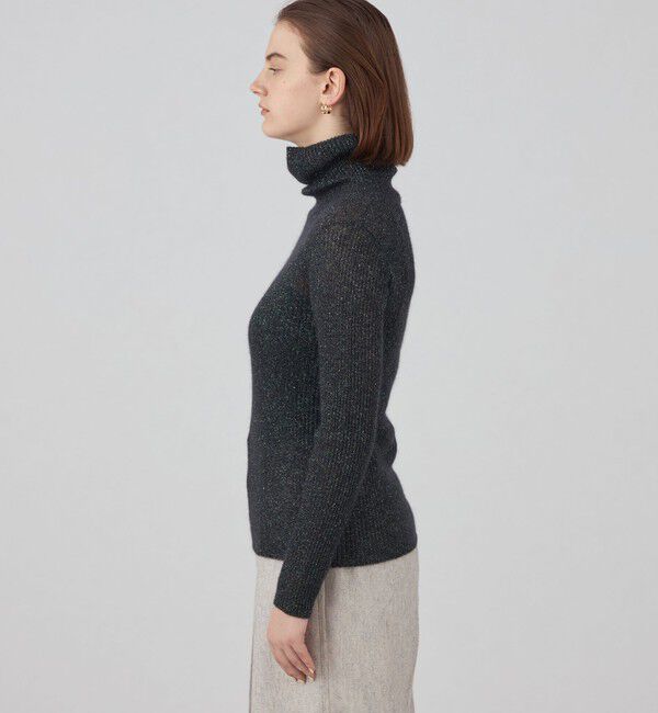 Ballsey「オーロラモヘヤ タートルネックプルオーバー」|ニット・セーター|