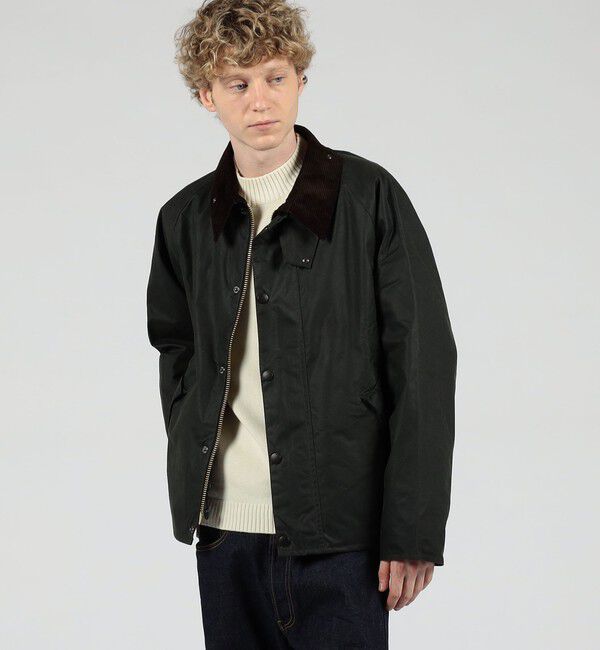 TOMORROWLAND BUYING WEAR「Barbour TRANSPORT ワックスコットン ブルゾン」|ブルゾン・スタジャン|