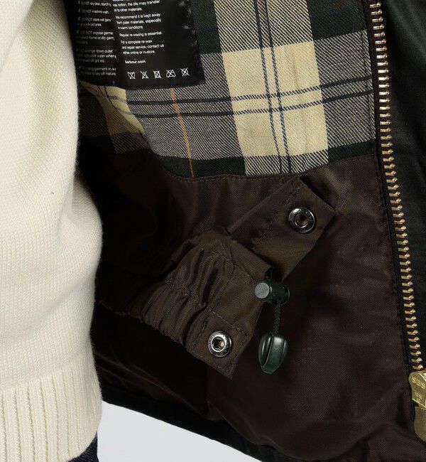 TOMORROWLAND BUYING WEAR「Barbour TRANSPORT ワックスコットン ブルゾン」|ブルゾン・スタジャン|