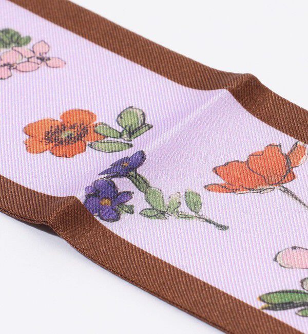 TOMORROWLAND GOODS「TOMORROWLAND FLOWER TIE スカーフ」|バンダナ・スカーフ|