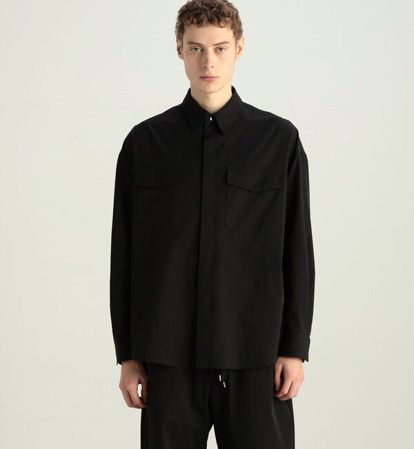 Edition「NS.ポリエステル レギュラーカラーシャツ」|シャツ・ブラウス|