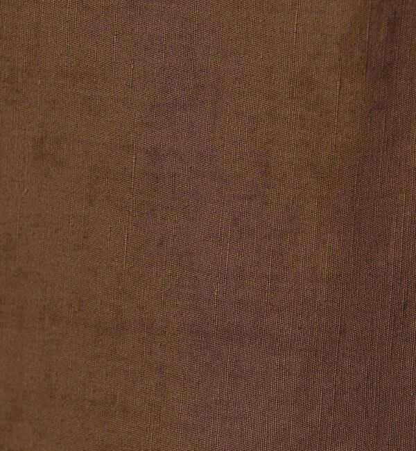 TOMORROWLAND MENS「コットンリネン 2プリーツ ワイドパンツ」|チノ|