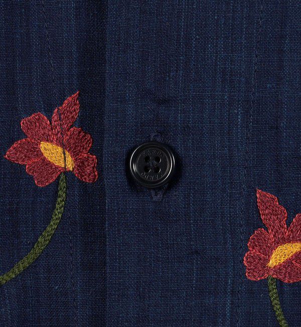 TOMORROWLAND BUYING WEAR「KARDO エンブロイダリー オープンカラーシャツ」|シャツ・ブラウス|