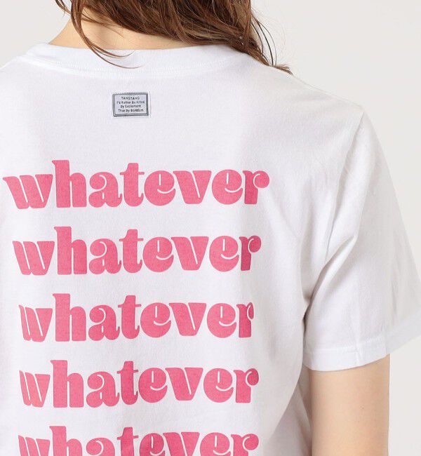 TOMORROWLAND BUYING WEAR「TANGTANG WHATEVER Tシャツ」|Tシャツ・カットソー|