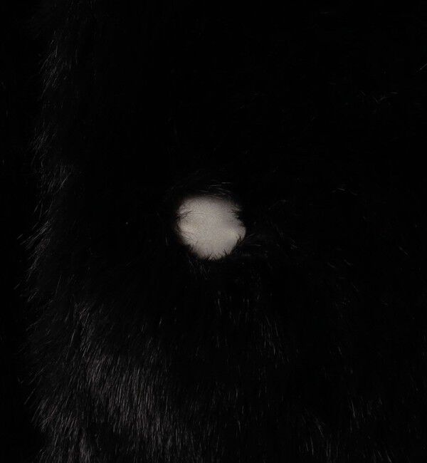 MACPHEE「フェイクムートン リバーシブルショートコート」|ノーカラーコート|