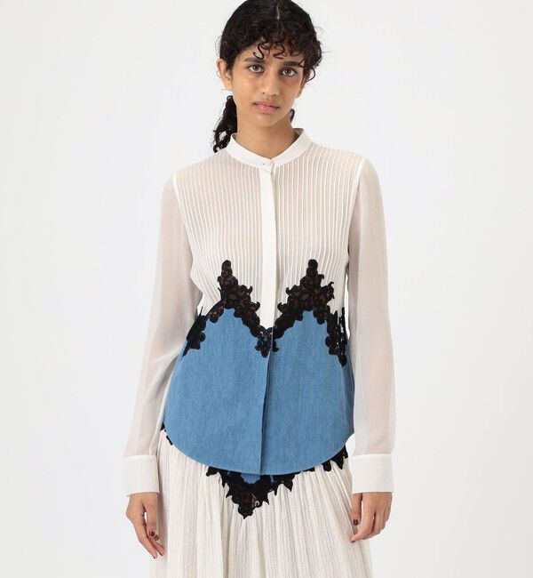 TOMORROWLAND BUYING WEAR「GABRIELA HEARST KHETI TOP」|シャツ・ブラウス|