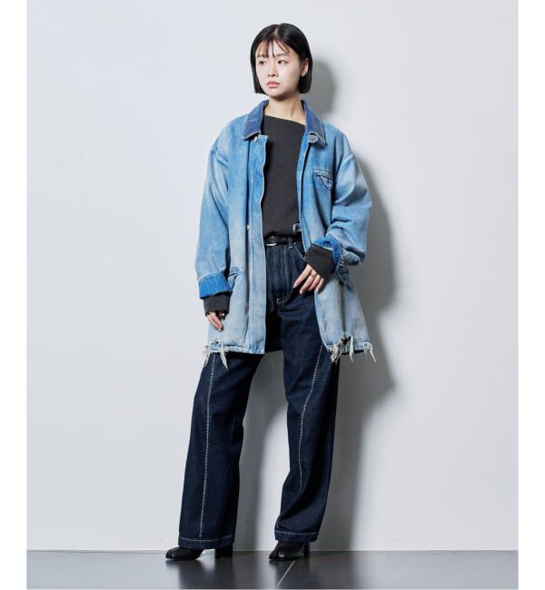  「KURO THREE DIMENSIONAL CUTTING DENIM LAD 964228」|デニム|