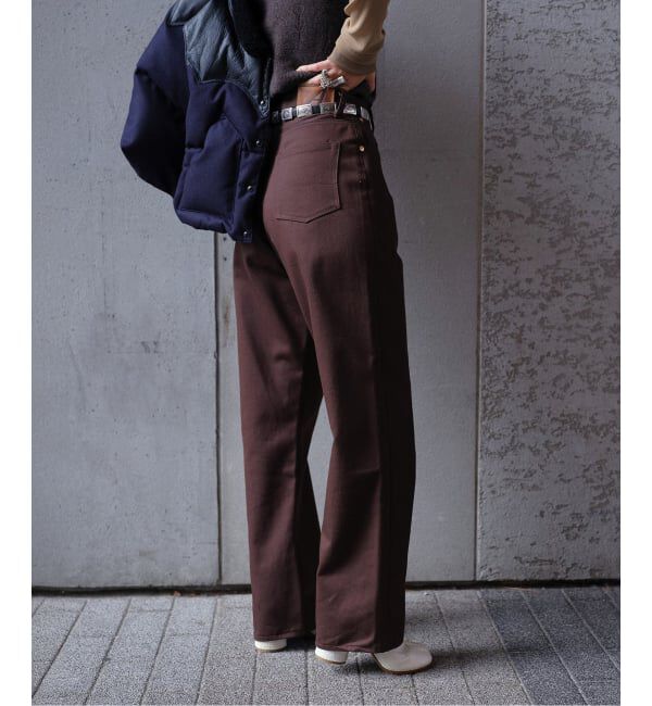  「ANATOMICA 618 MARILYN l DEILL 531-571-09：パンツ」|スラックス|ブラウン