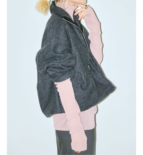  「《追加》SHEER HIGH NECK TOP：カットソー」|Tシャツ・カットソー|